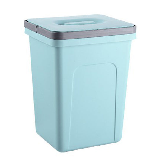 Portable Independent Trash Can With Lid