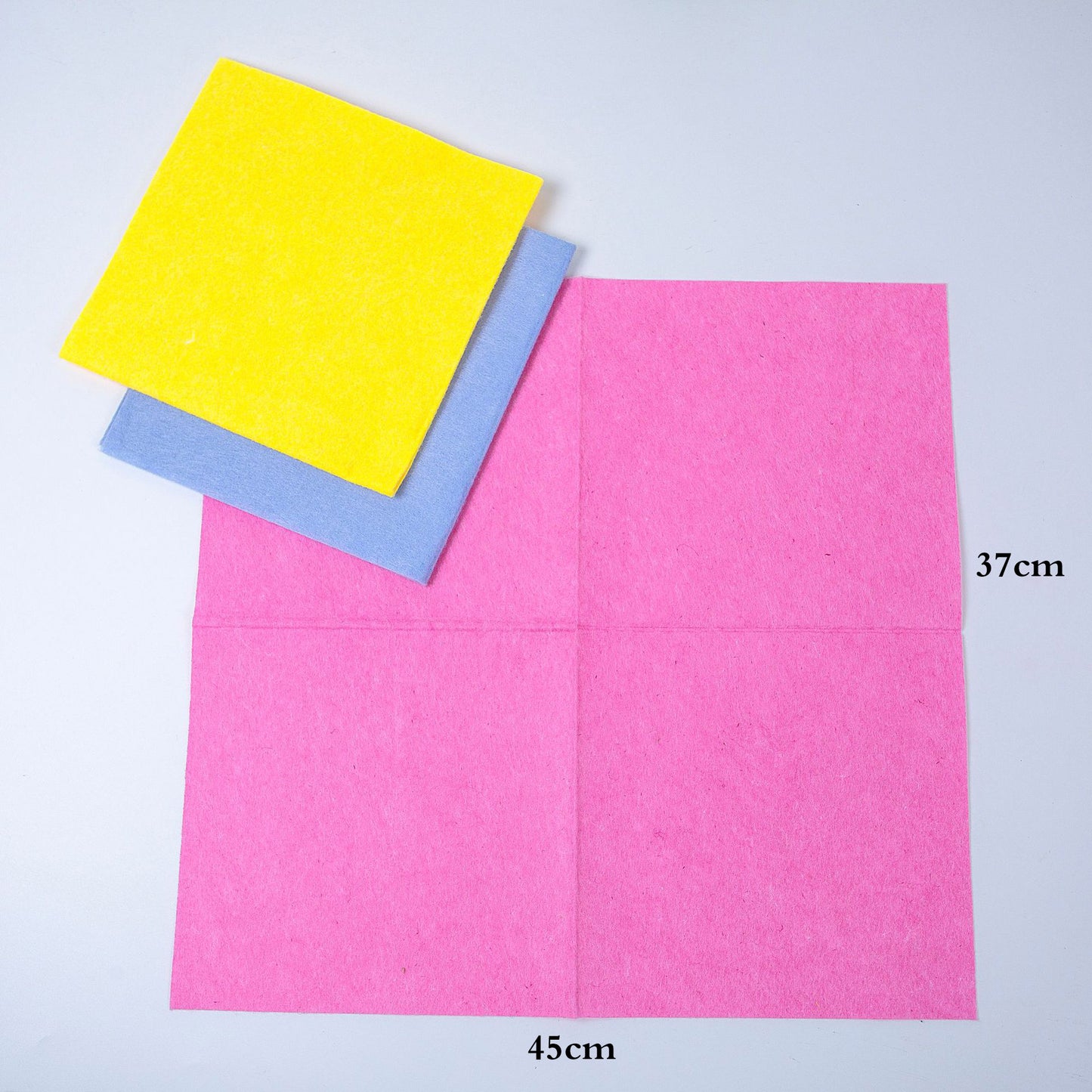 3-Pcs Microfiber Multi-purpose cleaning cloth ( 37×40 ) cm