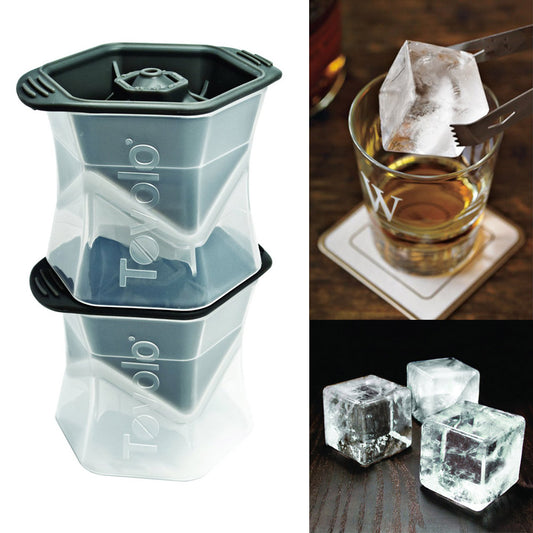 Cool Gift, Giant Square Ice Cube Maker 2 Pcs