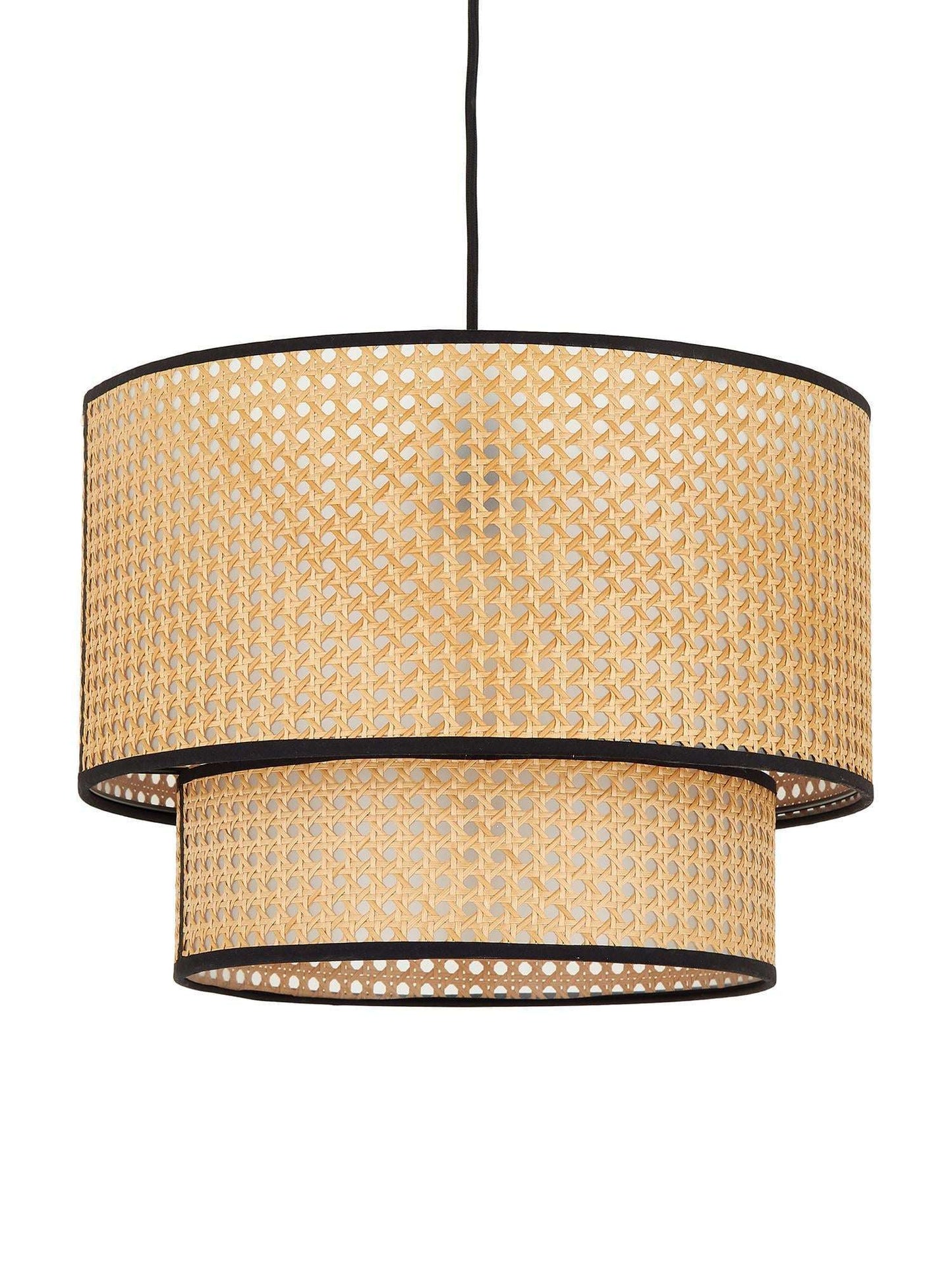 Nino Germany Vintage Rattan Vienna-Pendant Lamp