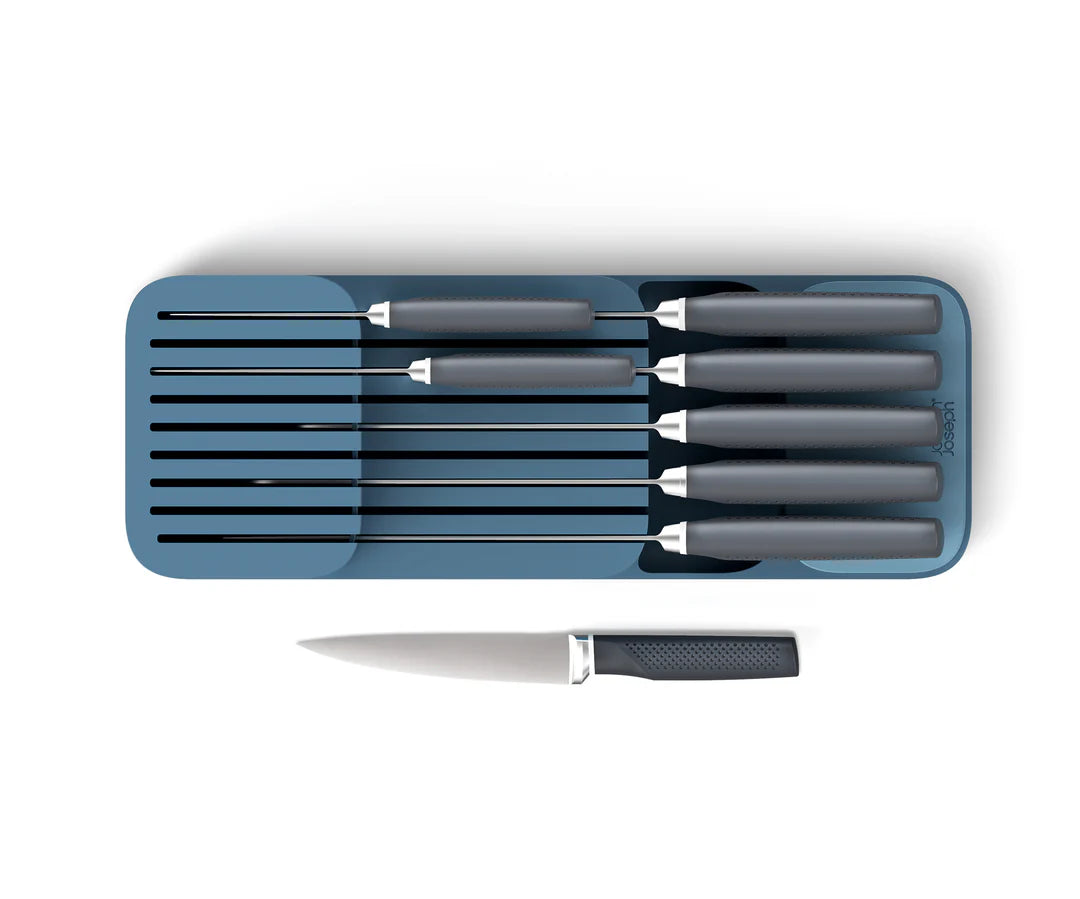 DrawerStore Knife Organiser - Sky by Joseph Joseph