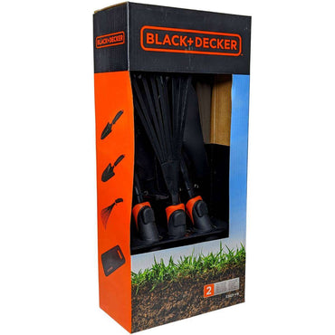 Black – Decker 4-Piece Garden Tool Set