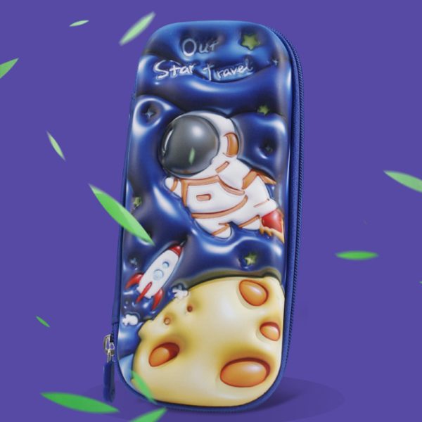 3D Astronaut Space Pencil Case