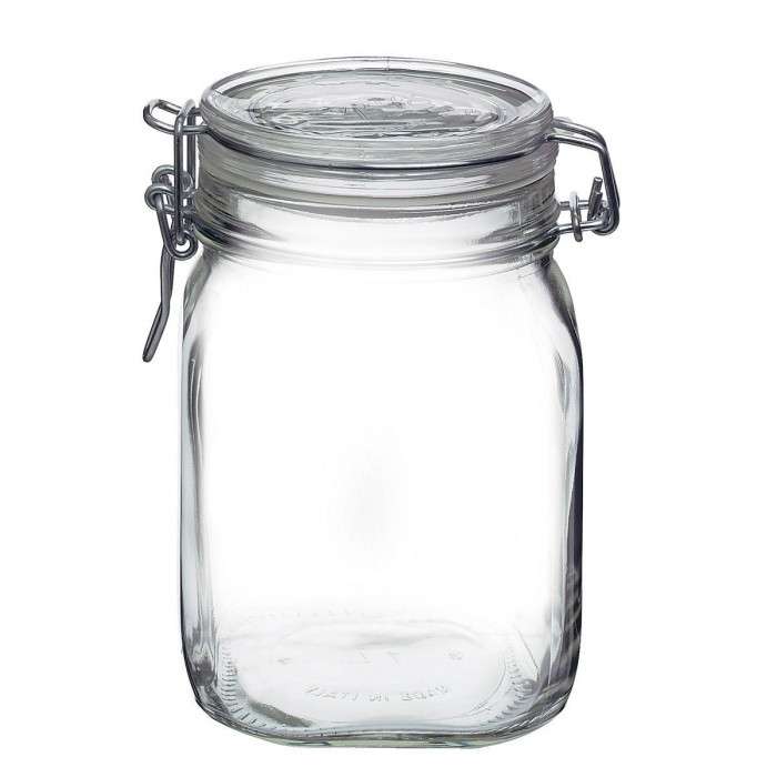 Swing Top Preserving Jar Bormioli Rocco Fido - Made in Italy