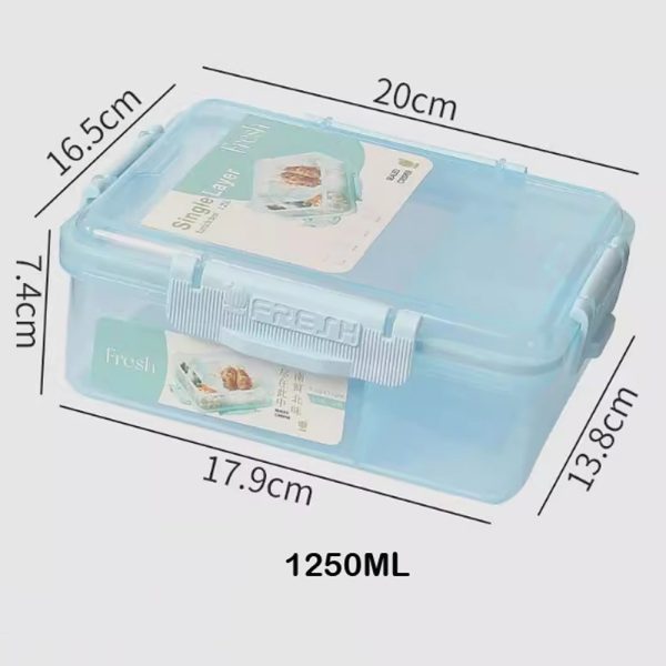 Lunch Box with Compartments 1250ml