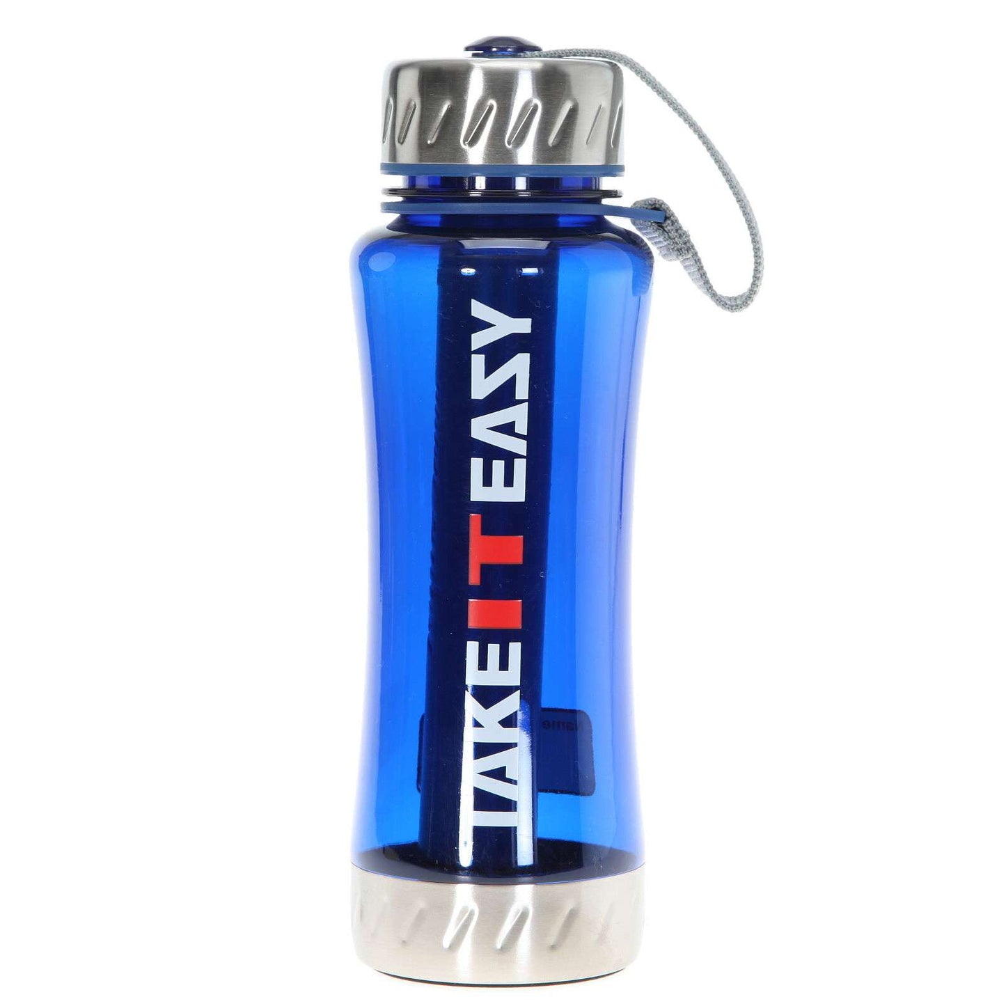 Take It Easy Water Bottle 650 ml - Blue