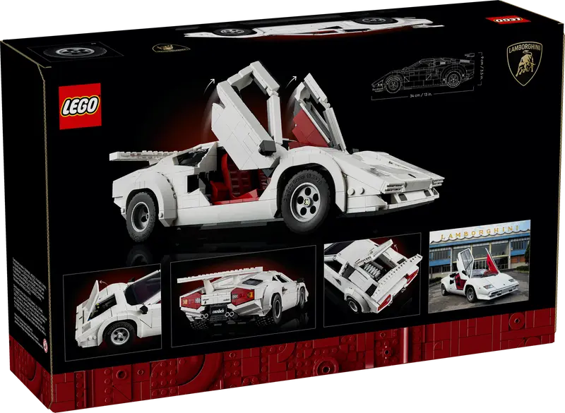 Lego Lamborghini Countach 5000 Quattrovalvole (10337)