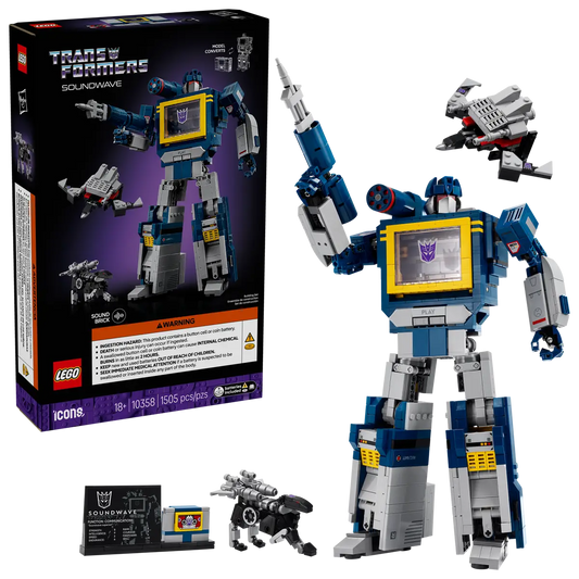 Lego Transformers: Soundwave (10358)