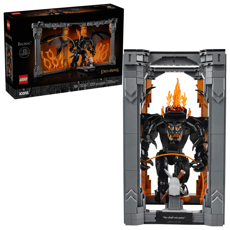 Lego The Lord of the Rings: Balrog™ Book Nook (10367)