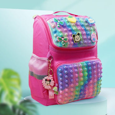 Pop It Fidget Schoolbag