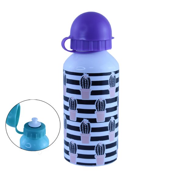 School and Sports Stainless Steel Water Bottle 400ml