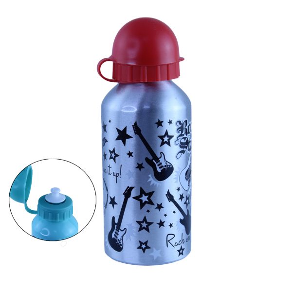 School and Sports Stainless Steel Water Bottle 400ml