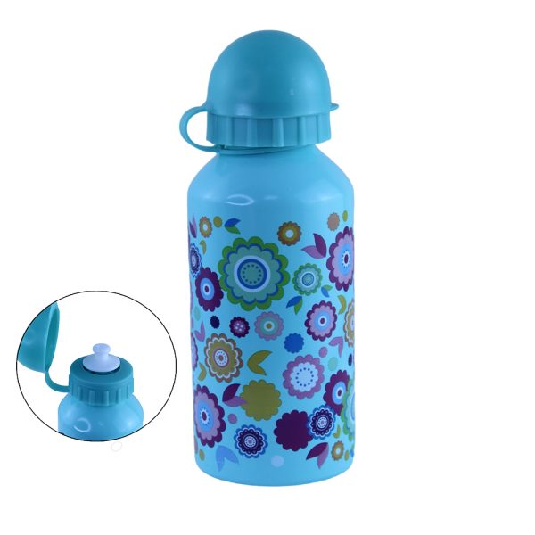 School and Sports Stainless Steel Water Bottle 400ml