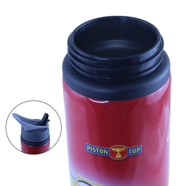 School and Sports Aluminum Water Bottle 700ml with Straw Lid