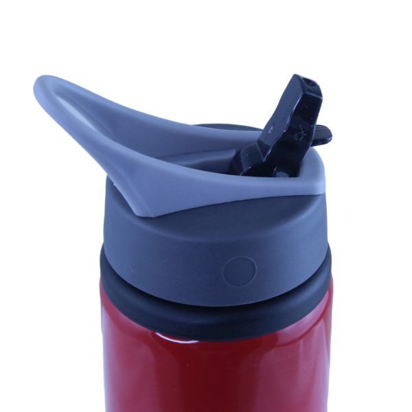 School and Sports Aluminum Water Bottle 700ml with Straw Lid