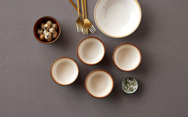 Pasta Bowl 20cm Cream Cream Bitz (11285)