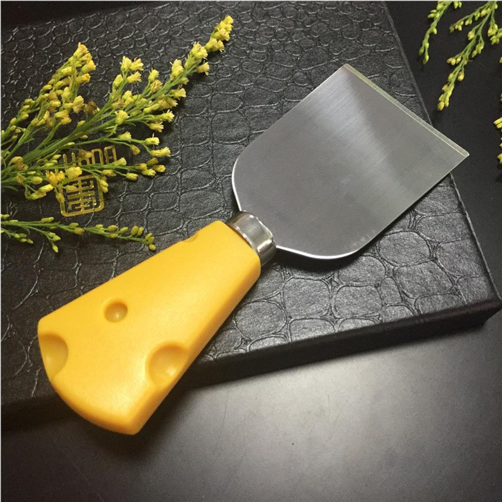 Cool Gift, 4 Pieces Set Cheese Knives, Cheese Shape Hand