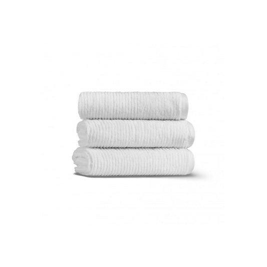 lappartement Slim Ribbed Towel Fibrosoft ® White