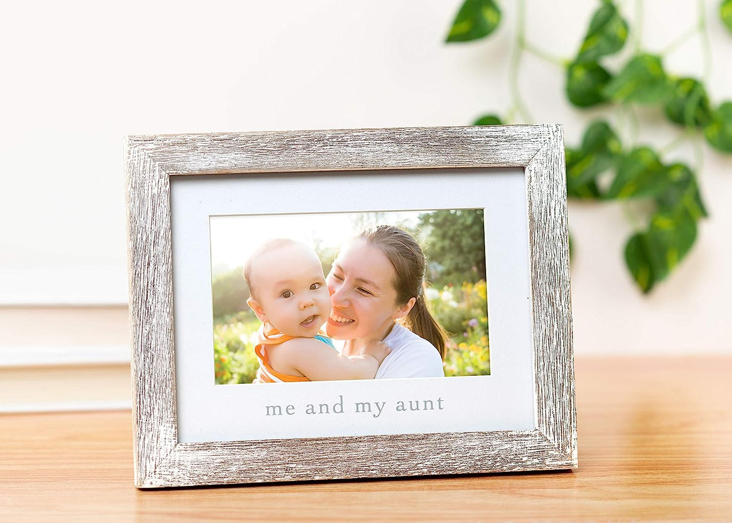 Me and My Aunt Sentiment Frame Rustic