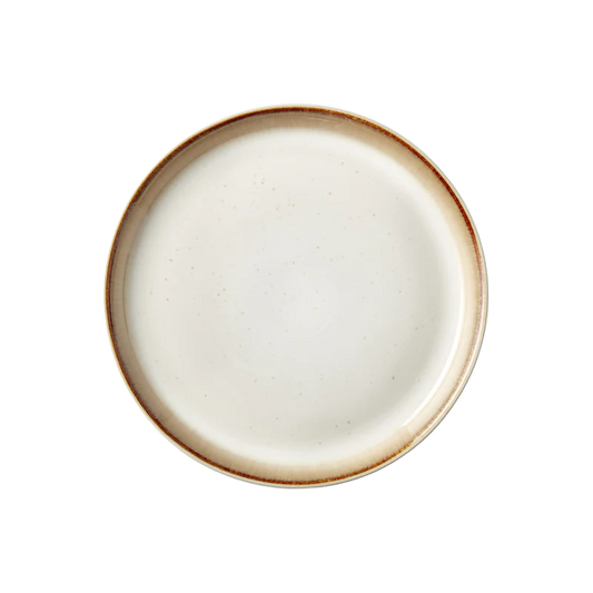 Stoneware Gastro Plate Grey Cream (11280)