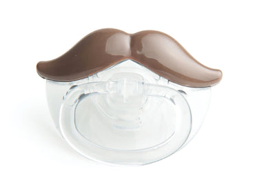 Bitten Moustache Pacifier