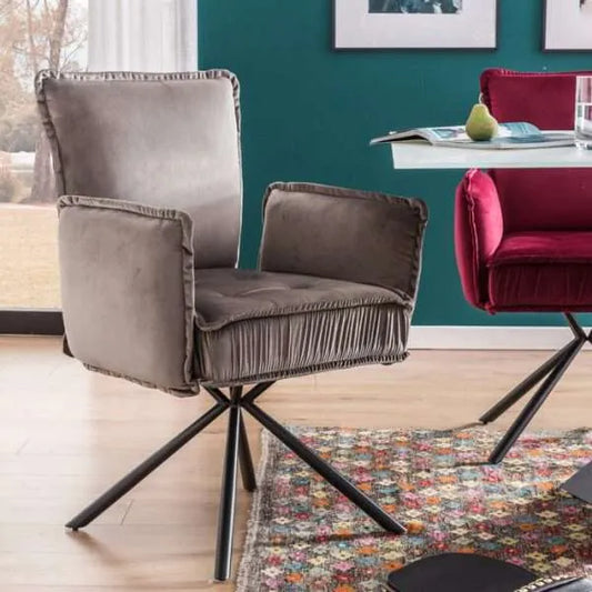 Swivel Chair With Armrests Chelsea by Kare Design