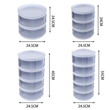 Transparent Stable Stack-able Food Insulation Covers Dust-proof