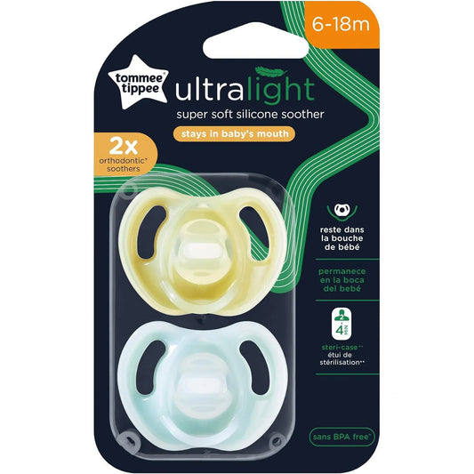 Ultra-Light Silicone Pacifiers