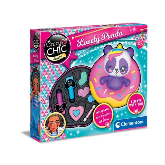 Clementoni Crazy Chic Panda Makeup Box