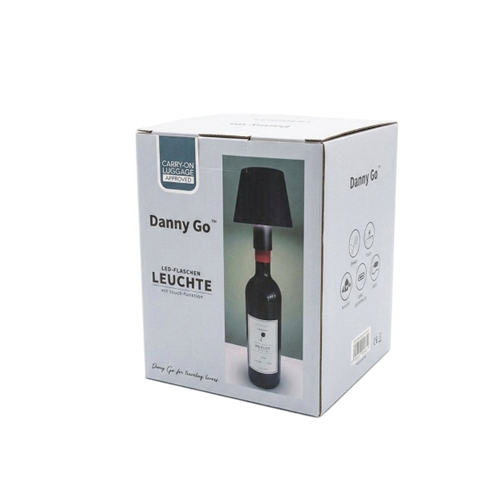 Danny Home Rechargeable Touch Bottle Lamp 3 Color LED