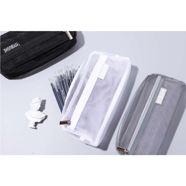 Double zipper Pencil Case