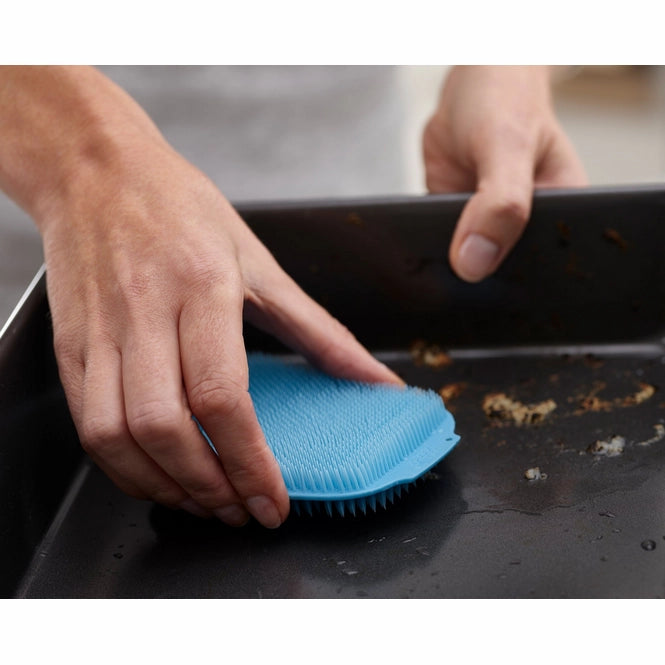 Scrubber Set CleanTech Blue Gray (2-Piece) By Joseph Joseph