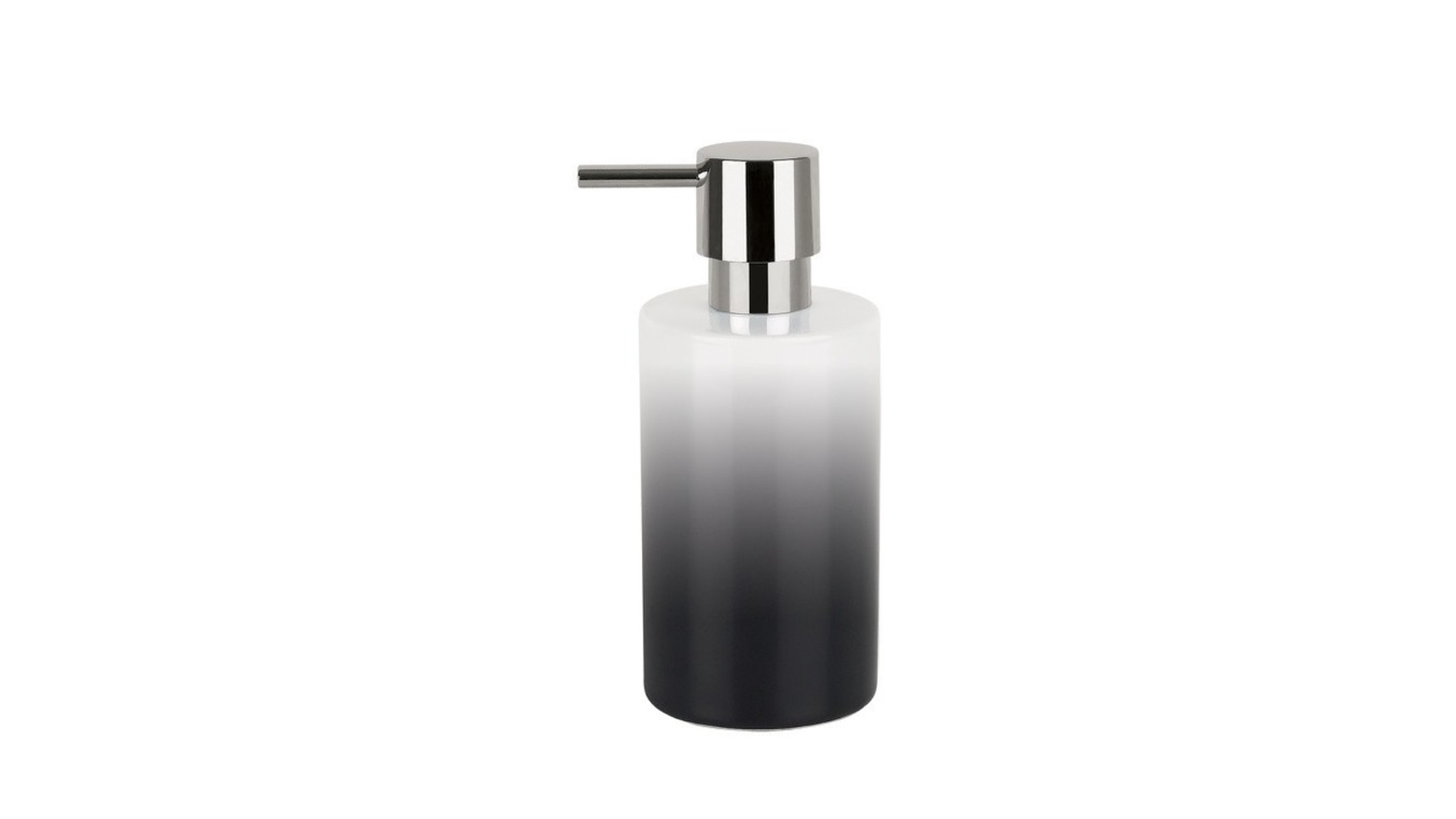 Soap dispenser Ceramic Tube Gradient Black by Spirella