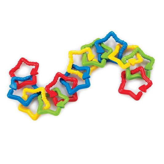 Elc Blossom Farm 12 Rainbow Links Baby Toy