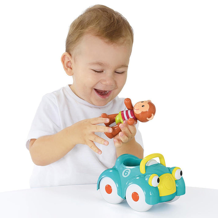 Elc Monty Monkey And His Motor Car