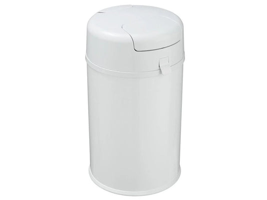 Bathroom waste bin, white, SECURA PREMIUM, 53 cm By Wenko.de