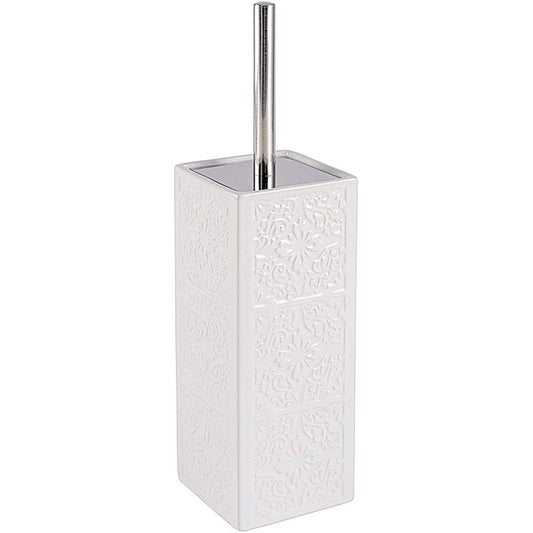 Wenko Cordoba Toilet Brush Holder Ceramic White
