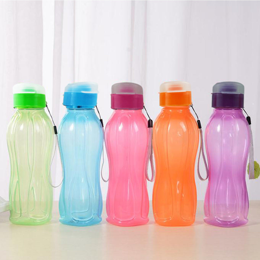 Plastic Water Bottle with Lid 650ml