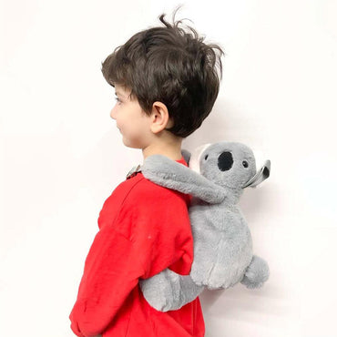 Babyjem Plush Backpack-Gray