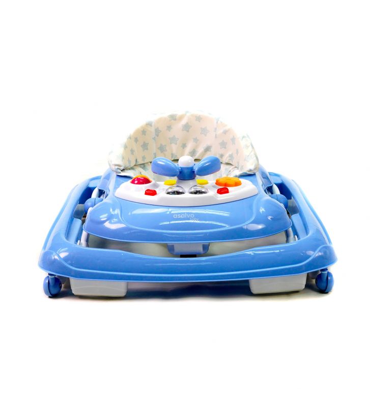 Asalvo Baby Stars Walker – Light Blue