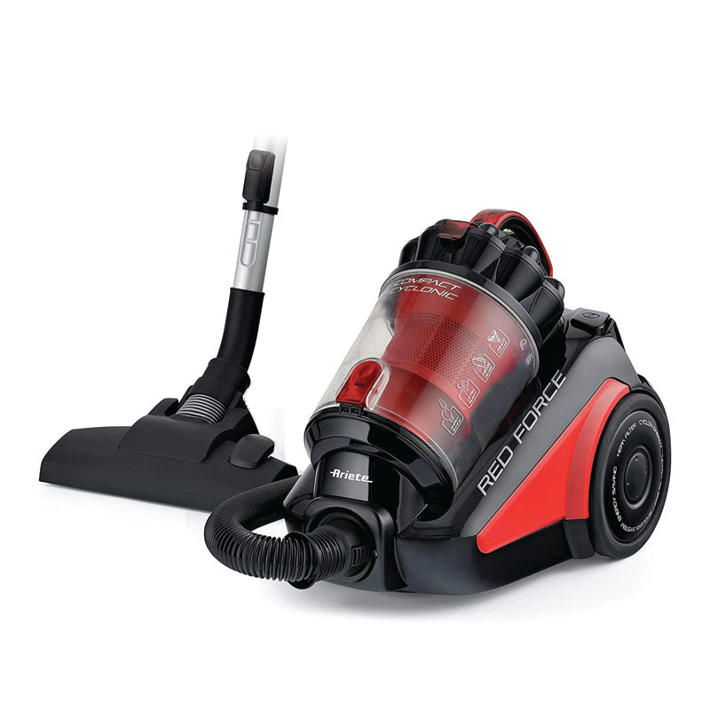 Ariete 2754 Vacuum Red Force, Bagless, 3.5L, 700W, Black
