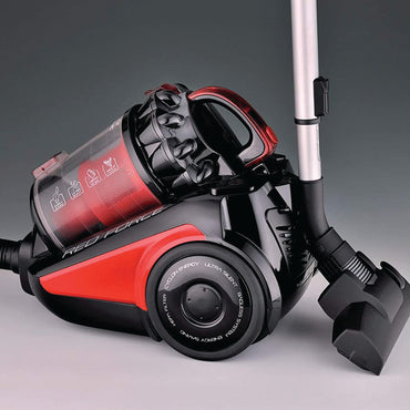 Ariete 2754 Vacuum Red Force, Bagless, 3.5L, 700W, Black
