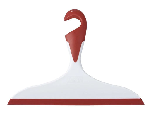 Loano bathroom wiper, chili red (By Wenko)
