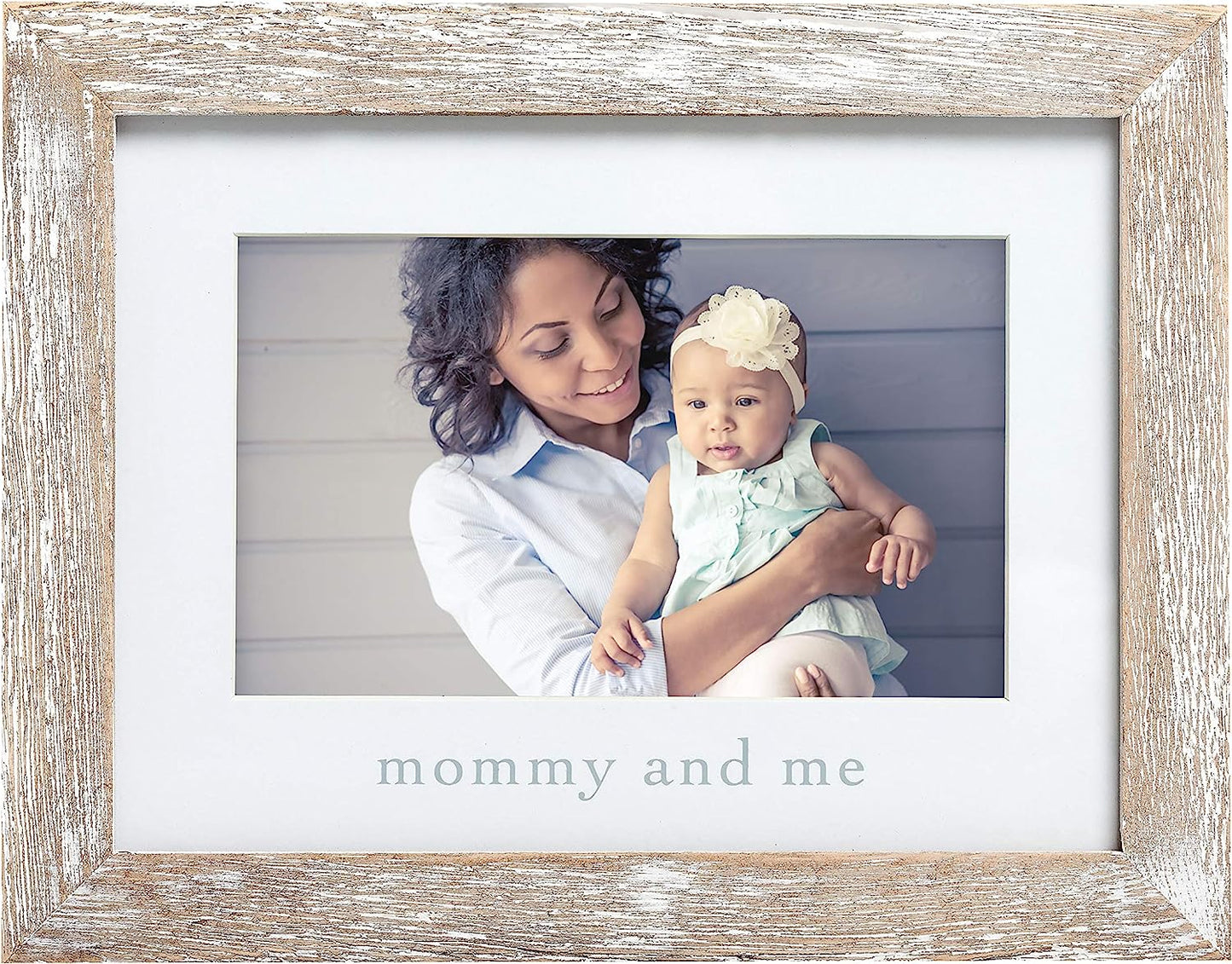 Mommy and Me Sentiment Frame Rustic