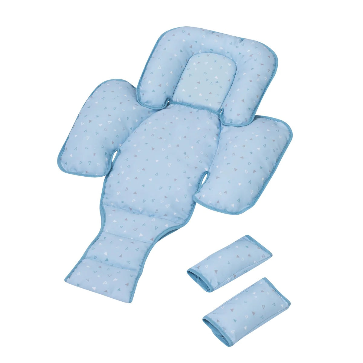 ClevaCushion Nursing Pillow & Baby Nest - Blue