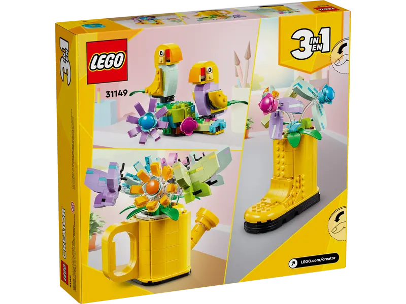 Lego Flowers in Watering Can (31149)