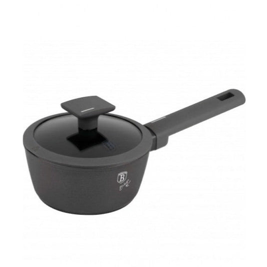 Sauce pan with lid, 16 cm Anthracite