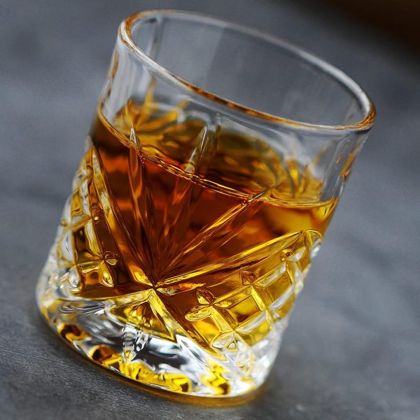 Elegant Glass Cups (4 pcs)