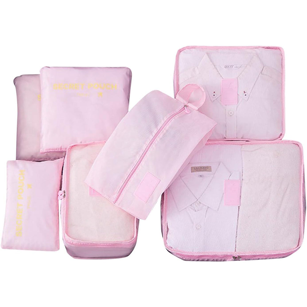 7-Pcs Travel Clothing Sorting And Storage Bag