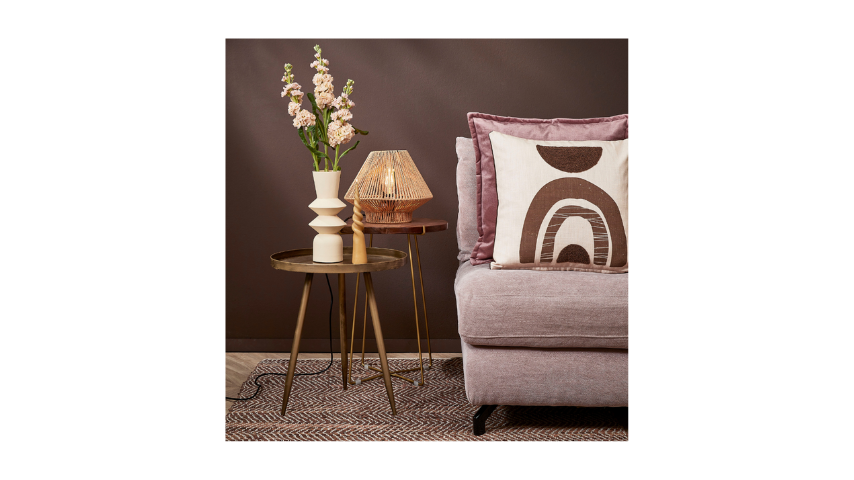 Kuno Decorations – Alec Side Table – Brown